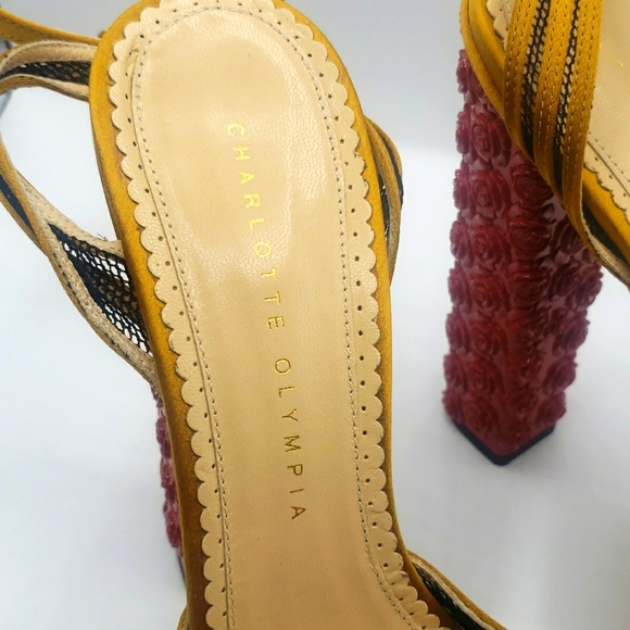 CHARLOTTE OLYMPIA SIZE 40 THIS SHOES RUNS 1 SIZE SMALLER 100% AUTHENTIC - Picture 13 of 17